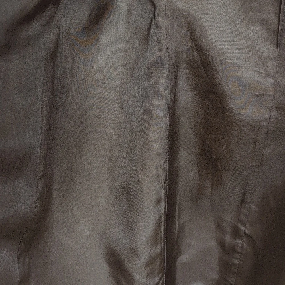 J. Jill Brown Velvet Embroidered Trench Coat Size XS - Picture 13 of 13